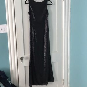 Lulu’s black sequin dress, size S